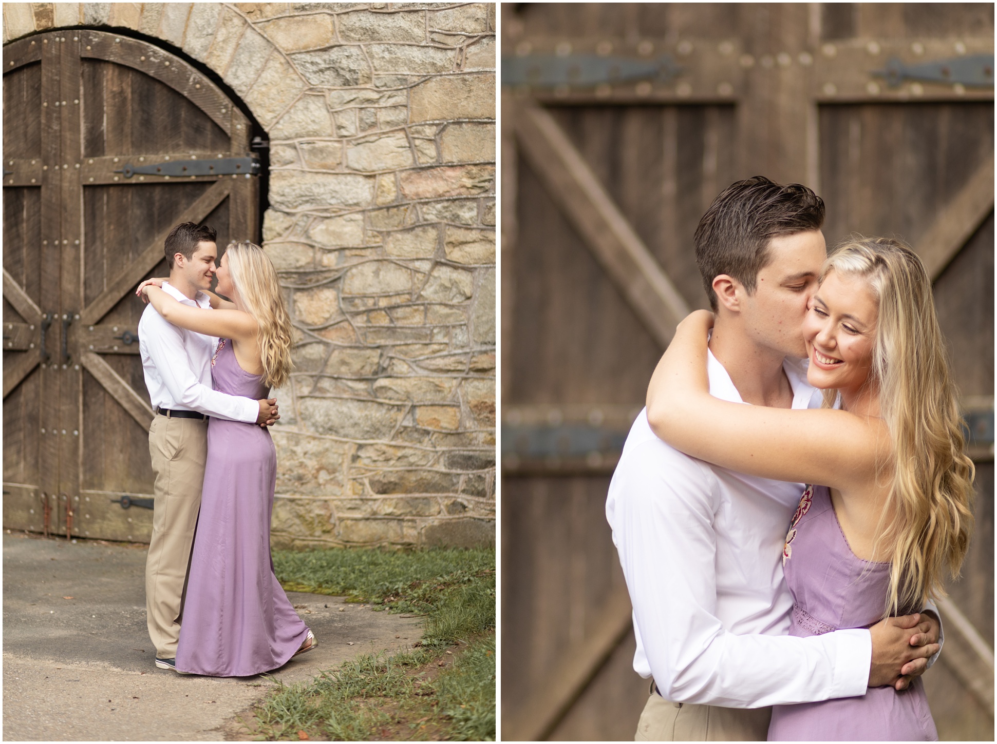 Katie and Rob Lavender Engagement at Susquehanna State Park