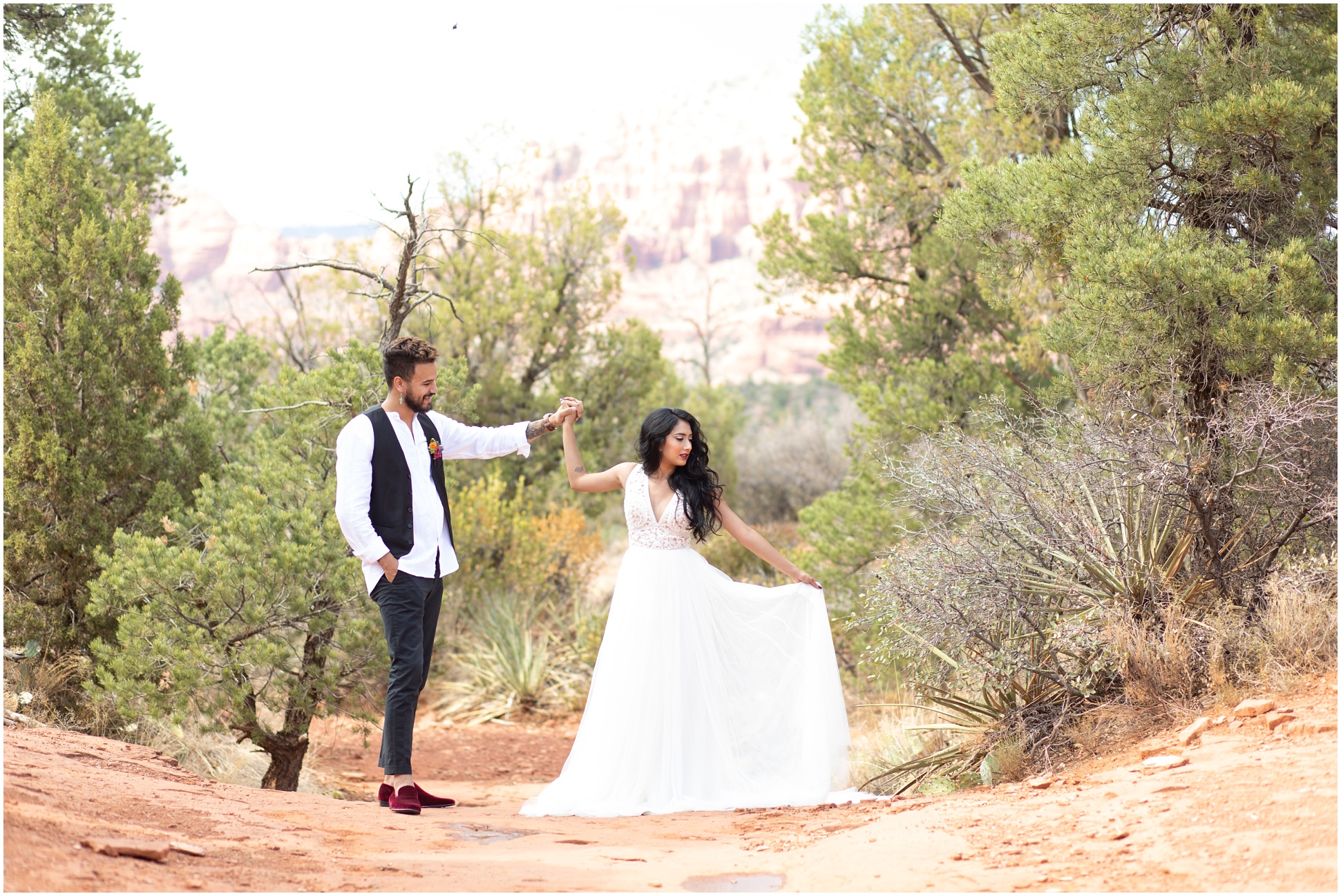 Spanish Inspired Styled Shoot at Tlaquepaque in Sedona