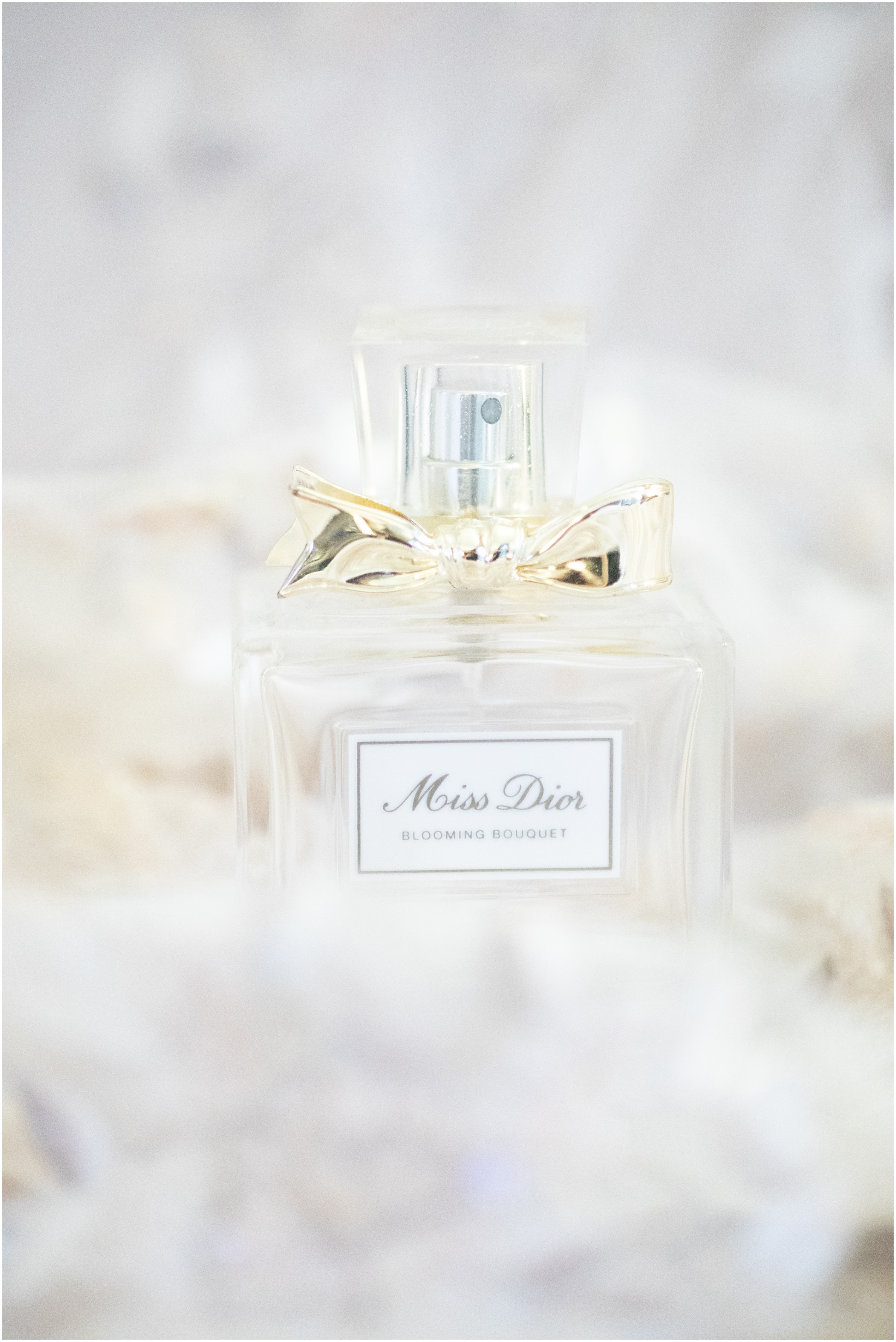 Miss Dior Perfume Bottle on Dress