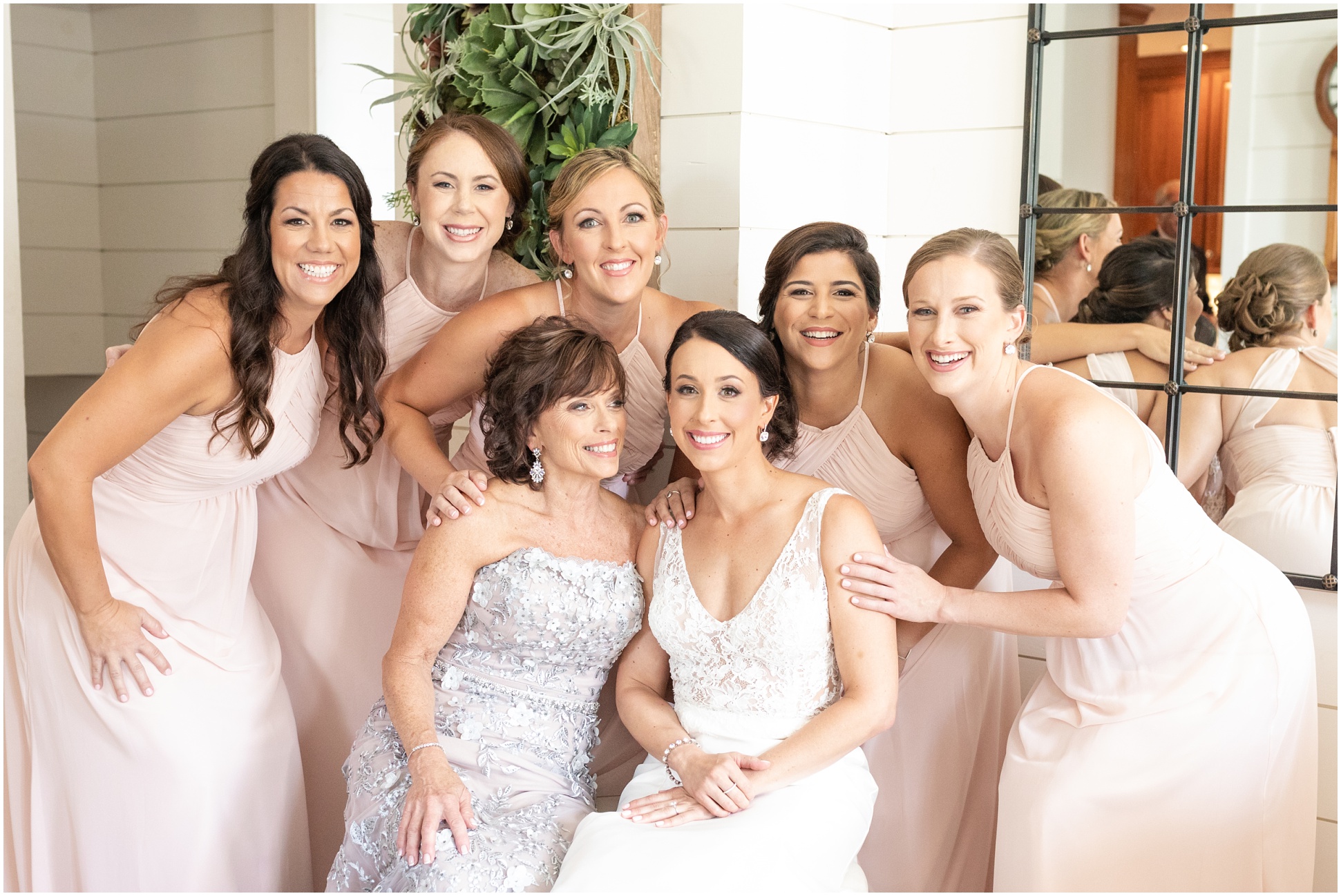 Bridal Party Getting Ready Photo