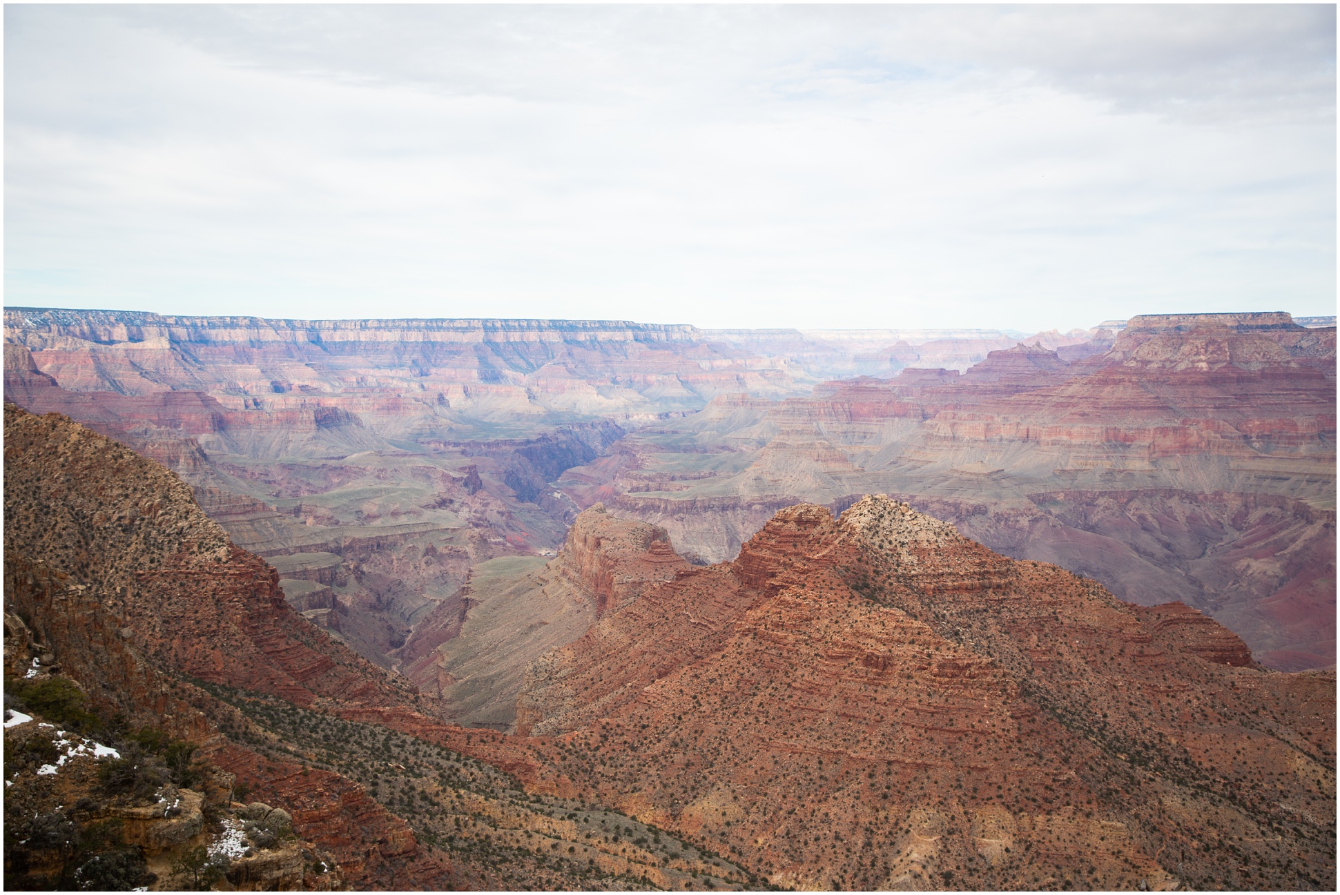 Horizontal Photograph of the Grand Canyon at the South Rim