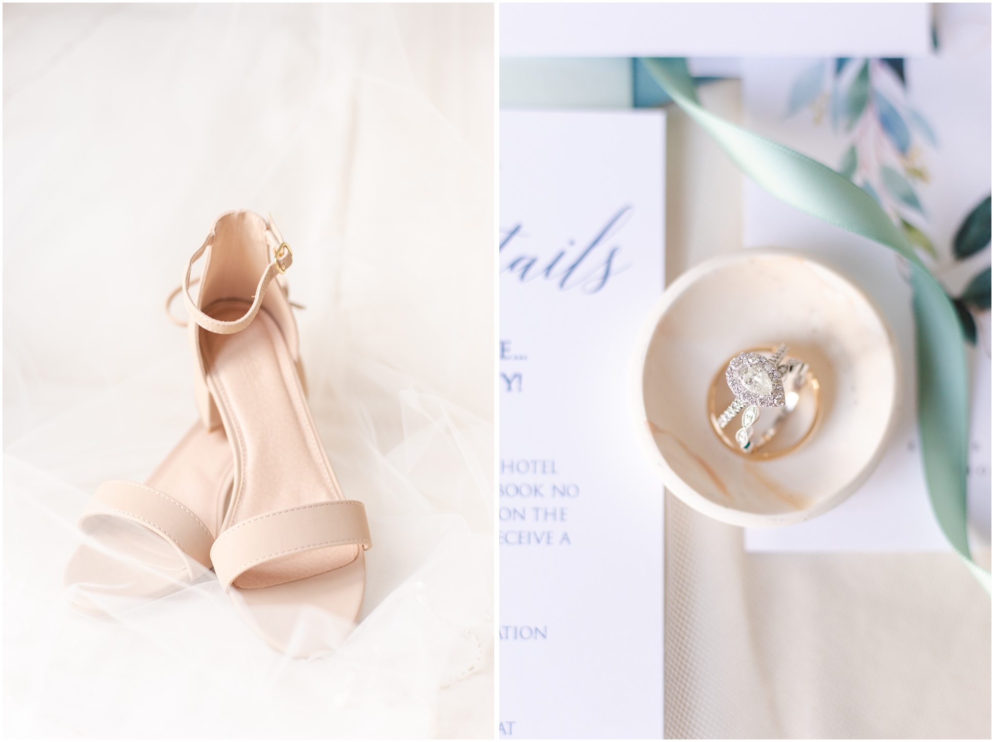 Wedding Shoes and Ring Shot