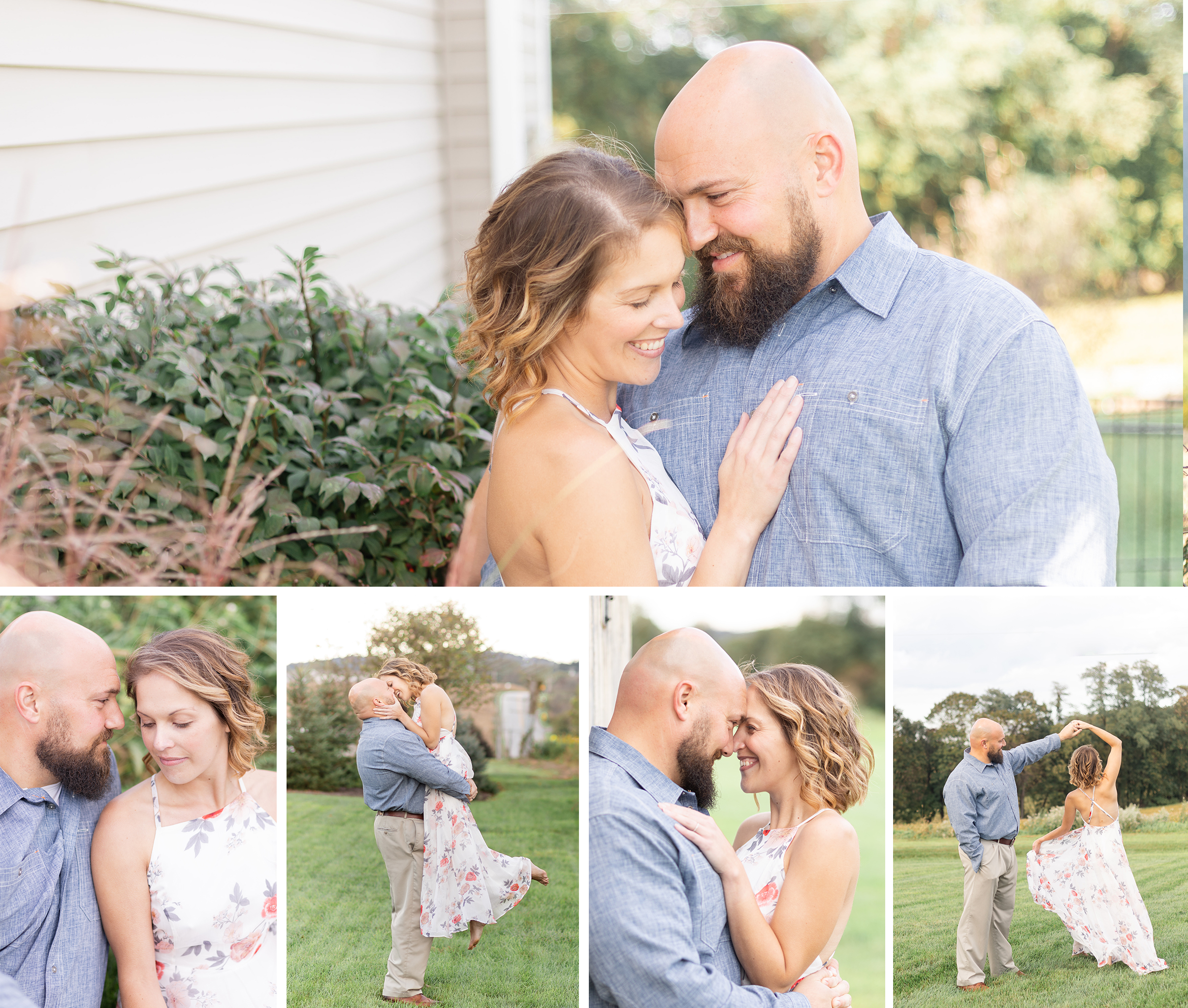 Five Images of Megan and Dave Yohn for their Anniversary Session in Red Lion, PA