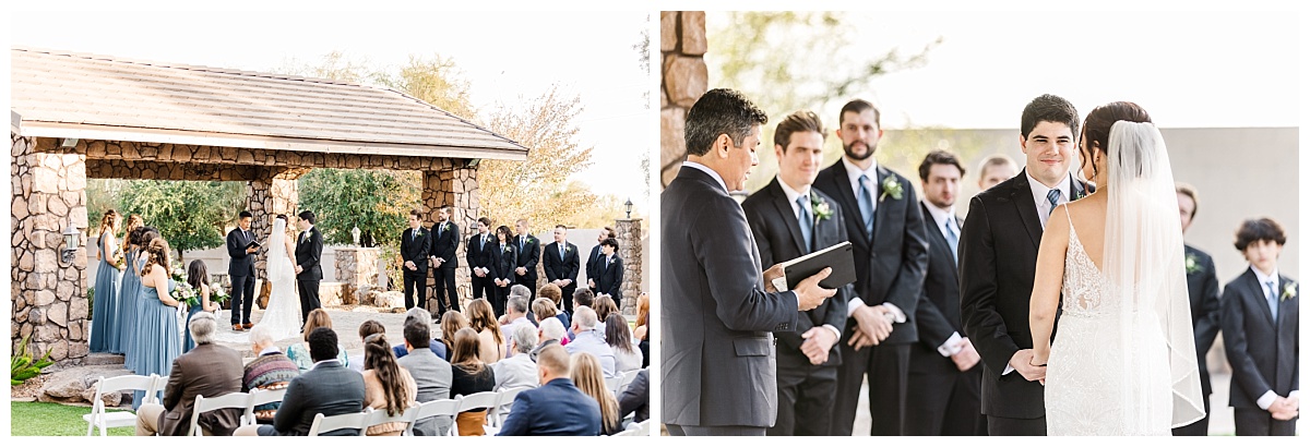 Outdoor Ceremony at Superstition Manor