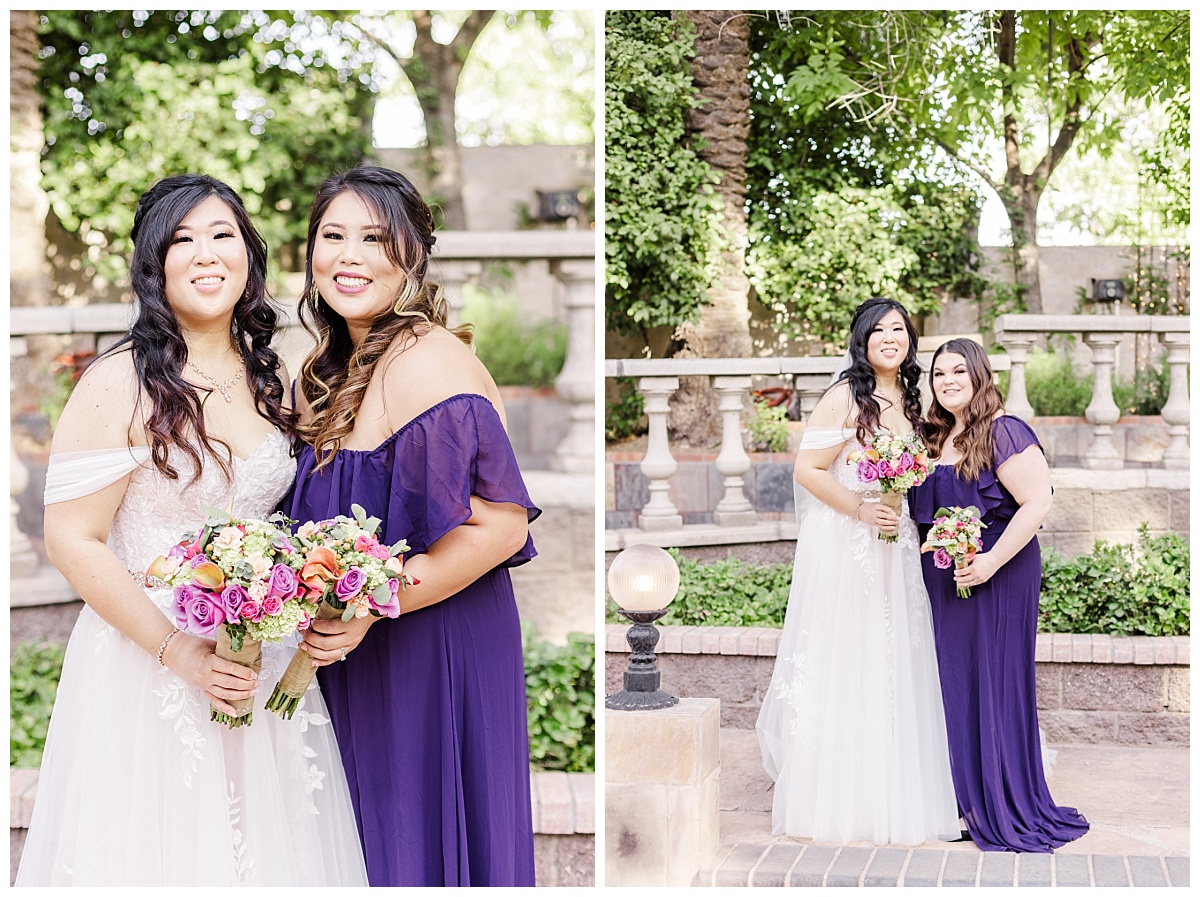 Purple Bridesmaids Dresses for Bridal Party