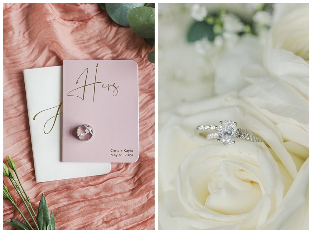 Vow Books and Ring Set
