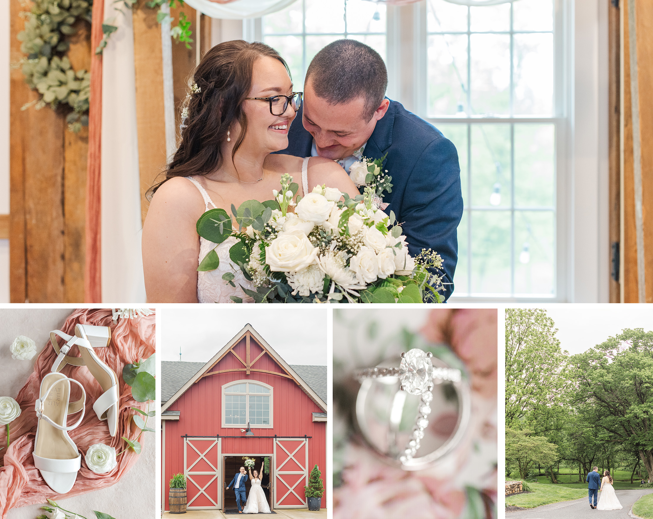 Blog Collage for Santoni Wedding